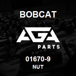 01670-9 Bobcat NUT | AGA Parts