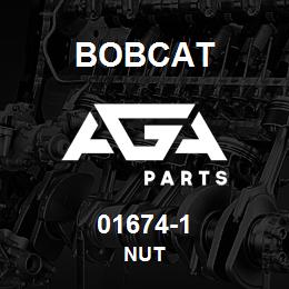 01674-1 Bobcat NUT | AGA Parts