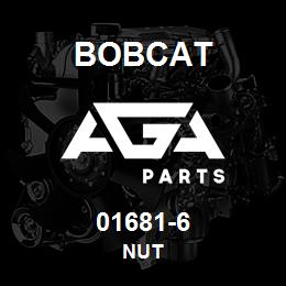 01681-6 Bobcat NUT | AGA Parts