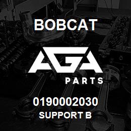 0190002030 Bobcat SUPPORT B | AGA Parts