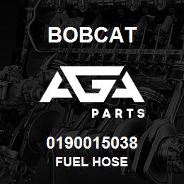 0190015038 Bobcat FUEL HOSE | AGA Parts