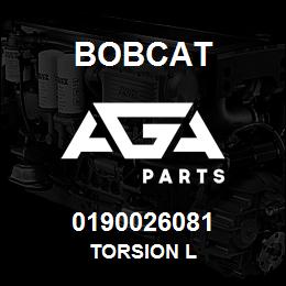 0190026081 Bobcat TORSION L | AGA Parts