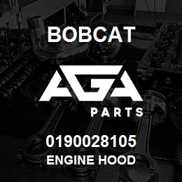 0190028105 Bobcat ENGINE HOOD | AGA Parts