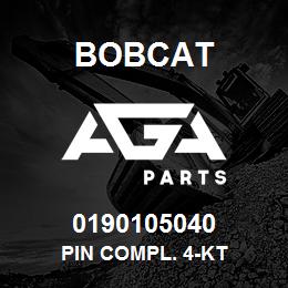 0190105040 Bobcat PIN COMPL. 4-KT | AGA Parts