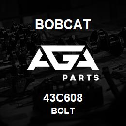 43C608 Bobcat BOLT | AGA Parts