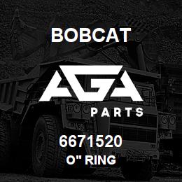 6671520 Bobcat O' RING | AGA Parts