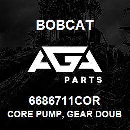 6686711COR Bobcat CORE PUMP, GEAR DOUBLE | AGA Parts