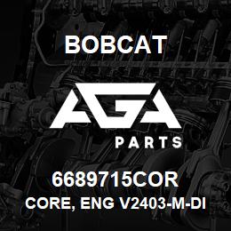 6689715COR Bobcat CORE, ENG V2403-M-DI-TE3B-BC-3 | AGA Parts