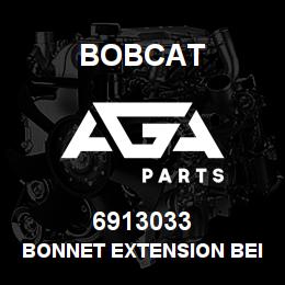 6913033 Bobcat BONNET EXTENSION BEIGE WITHOUT INSULATIO | AGA Parts