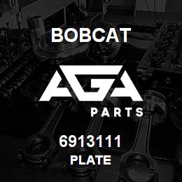 6913111 Bobcat PLATE | AGA Parts