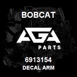 6913154 Bobcat DECAL ARM | AGA Parts