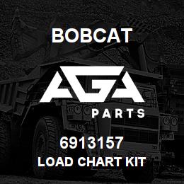 6913157 Bobcat LOAD CHART KIT | AGA Parts
