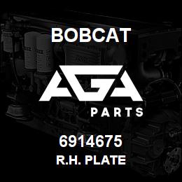 6914675 Bobcat R.H. PLATE | AGA Parts