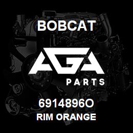 6914896O Bobcat RIM ORANGE | AGA Parts