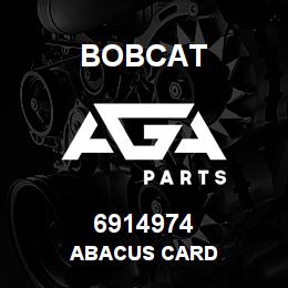 6914974 Bobcat ABACUS CARD | AGA Parts