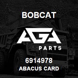 6914978 Bobcat ABACUS CARD | AGA Parts