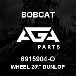 6915904-O Bobcat WHEEL 20" DUNLOP | AGA Parts