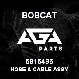 6916496 Bobcat HOSE & CABLE ASSY | AGA Parts