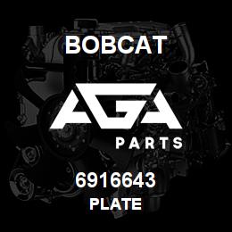 6916643 Bobcat PLATE | AGA Parts