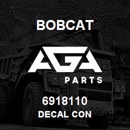 6918110 Bobcat DECAL CON | AGA Parts