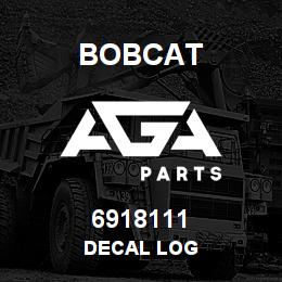 6918111 Bobcat DECAL LOG | AGA Parts