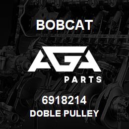 6918214 Bobcat DOBLE PULLEY | AGA Parts