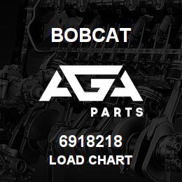 6918218 Bobcat LOAD CHART | AGA Parts