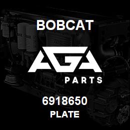 6918650 Bobcat PLATE | AGA Parts