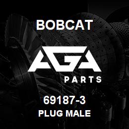 69187-3 Bobcat PLUG MALE | AGA Parts