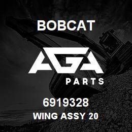 6919328 Bobcat WING ASSY 20 | AGA Parts