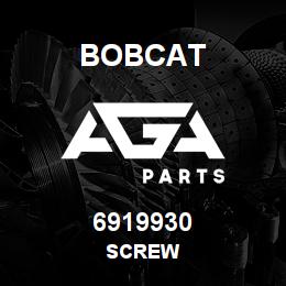 6919930 Bobcat SCREW | AGA Parts