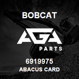 6919975 Bobcat ABACUS CARD | AGA Parts