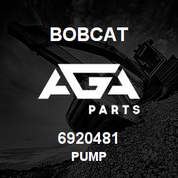 6920481 Bobcat PUMP | AGA Parts