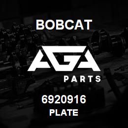 6920916 Bobcat PLATE | AGA Parts