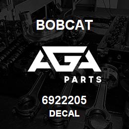 6922205 Bobcat DECAL | AGA Parts