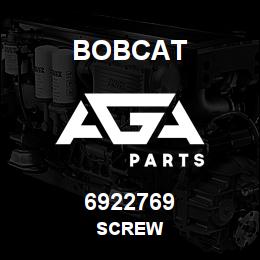 6922769 Bobcat SCREW | AGA Parts
