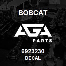 6923230 Bobcat DECAL | AGA Parts