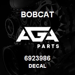 6923986 Bobcat DECAL | AGA Parts