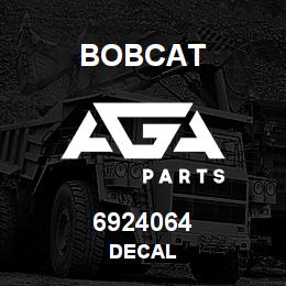 6924064 Bobcat DECAL | AGA Parts