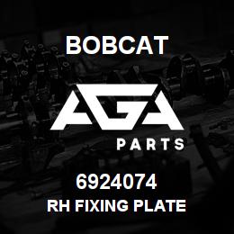 6924074 Bobcat RH FIXING PLATE | AGA Parts