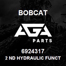 6924317 Bobcat 2 ND HYDRAULIC FUNCTION KIT | AGA Parts