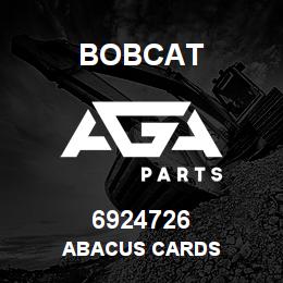 6924726 Bobcat ABACUS CARDS | AGA Parts