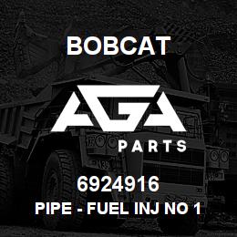 6924916 Bobcat PIPE - FUEL INJ NO 1 | AGA Parts