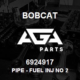6924917 Bobcat PIPE - FUEL INJ NO 2 | AGA Parts