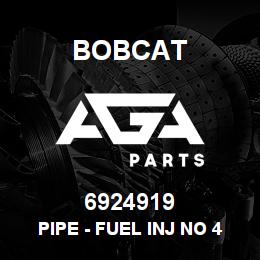 6924919 Bobcat PIPE - FUEL INJ NO 4 | AGA Parts