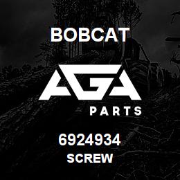6924934 Bobcat SCREW | AGA Parts