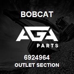 6924964 Bobcat OUTLET SECTION | AGA Parts