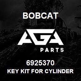 6925370 Bobcat KEY KIT FOR CYLINDER 17M | AGA Parts