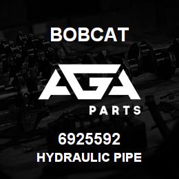 6925592 Bobcat HYDRAULIC PIPE | AGA Parts