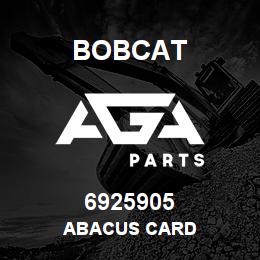 6925905 Bobcat ABACUS CARD | AGA Parts